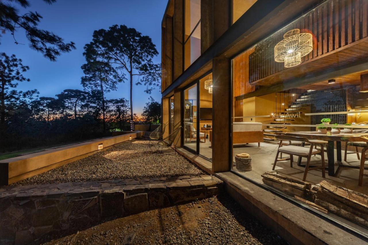 Cabaña de lujo moderna con Alberca climatizada Mazamitla bosque 2 Villa Exterior foto